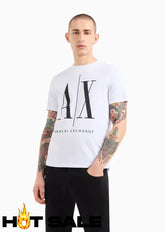 T-Shirt Men White Armani Exchange XXL Camiseta